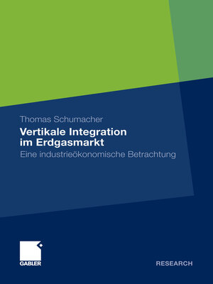 cover image of Vertikale Integration im Erdgasmarkt
